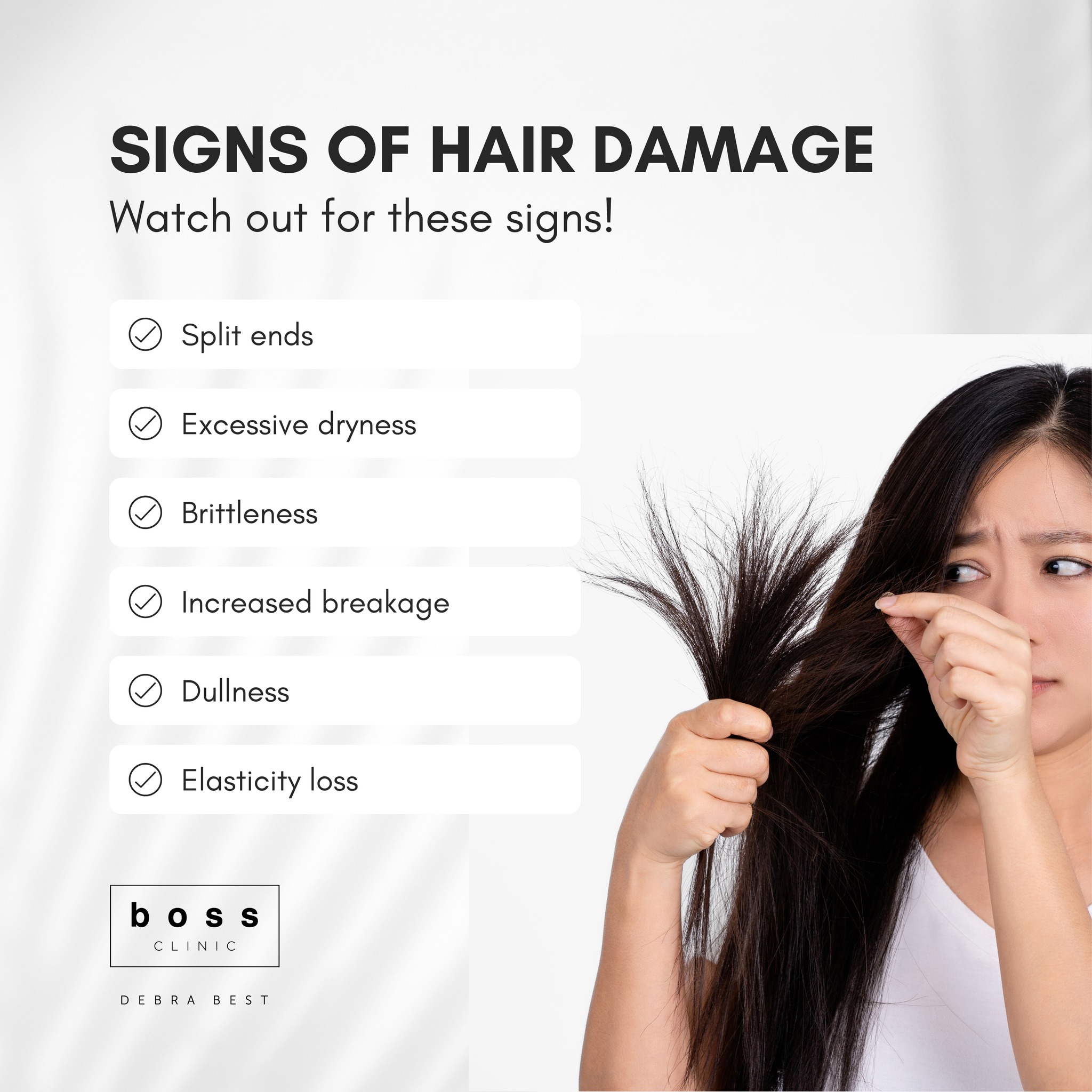 Signs of Hair Damage